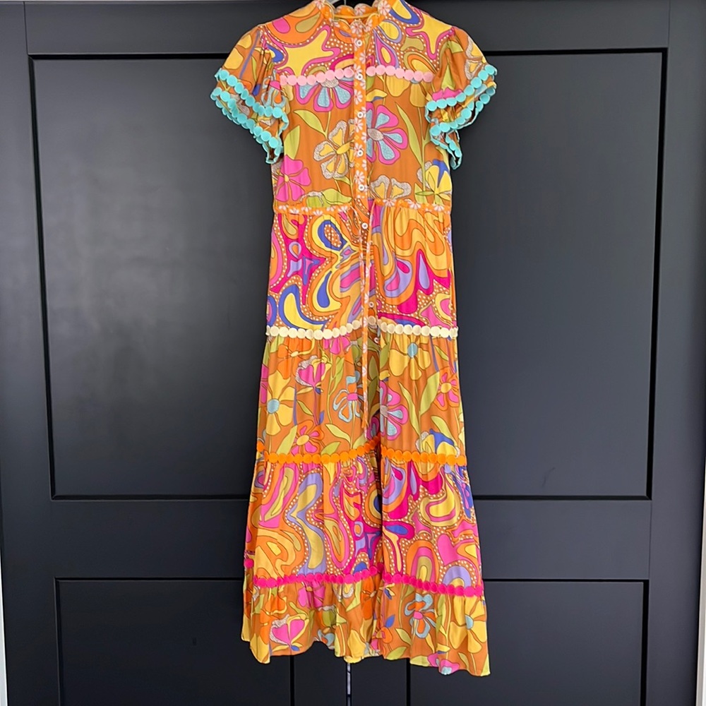 CeliaB Lobelia Dress - size S, like new